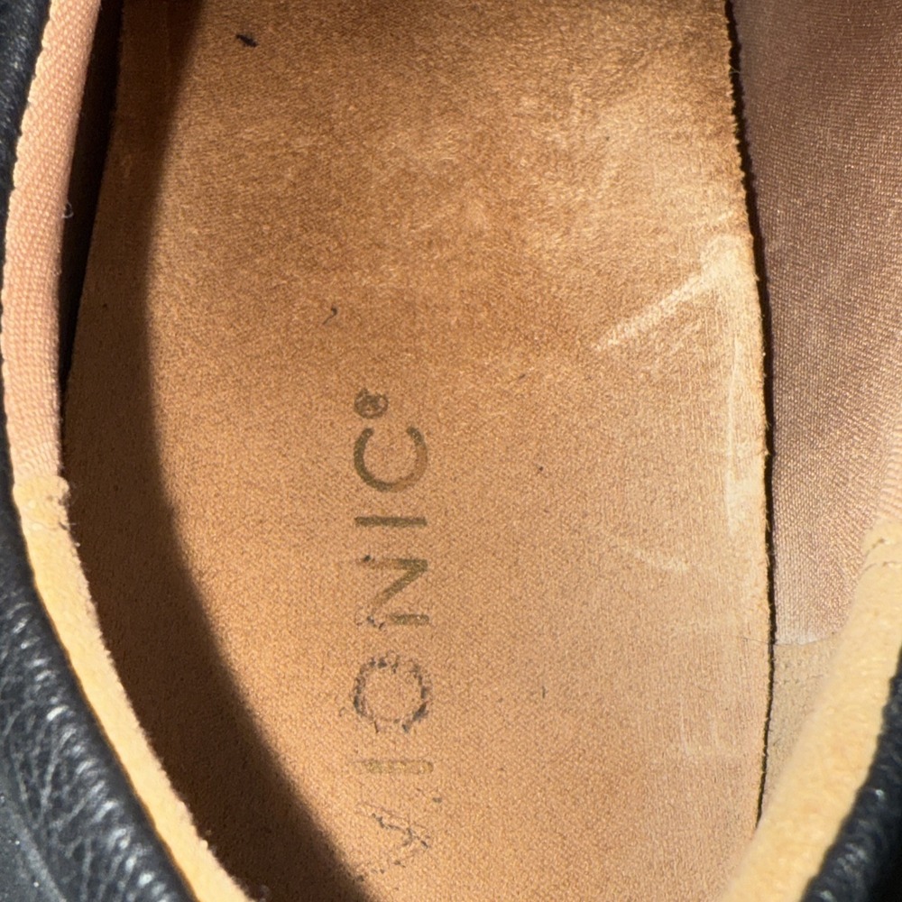 Vionic Winny Leather Sneakers Quality Designer Classic LaceUp Women Sz 9.5 EUC - Picture 6 of 12